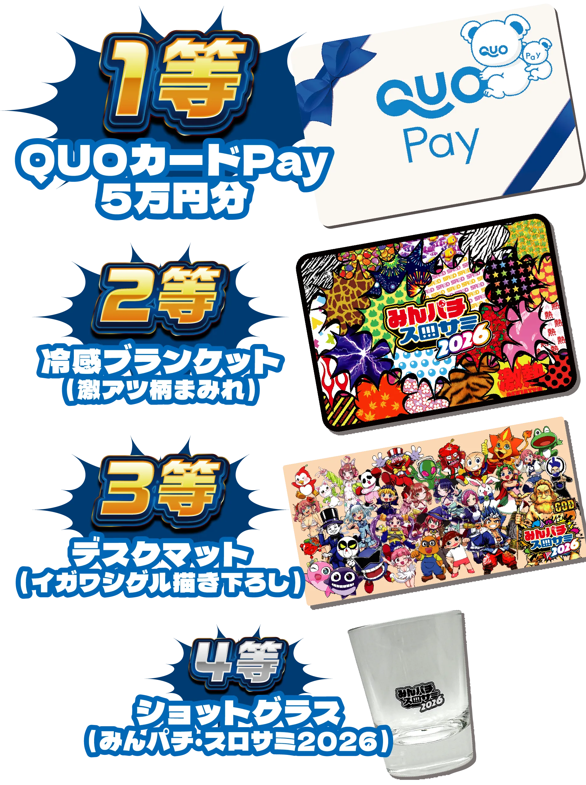 みんパチ・スロサミくじ2026商品1